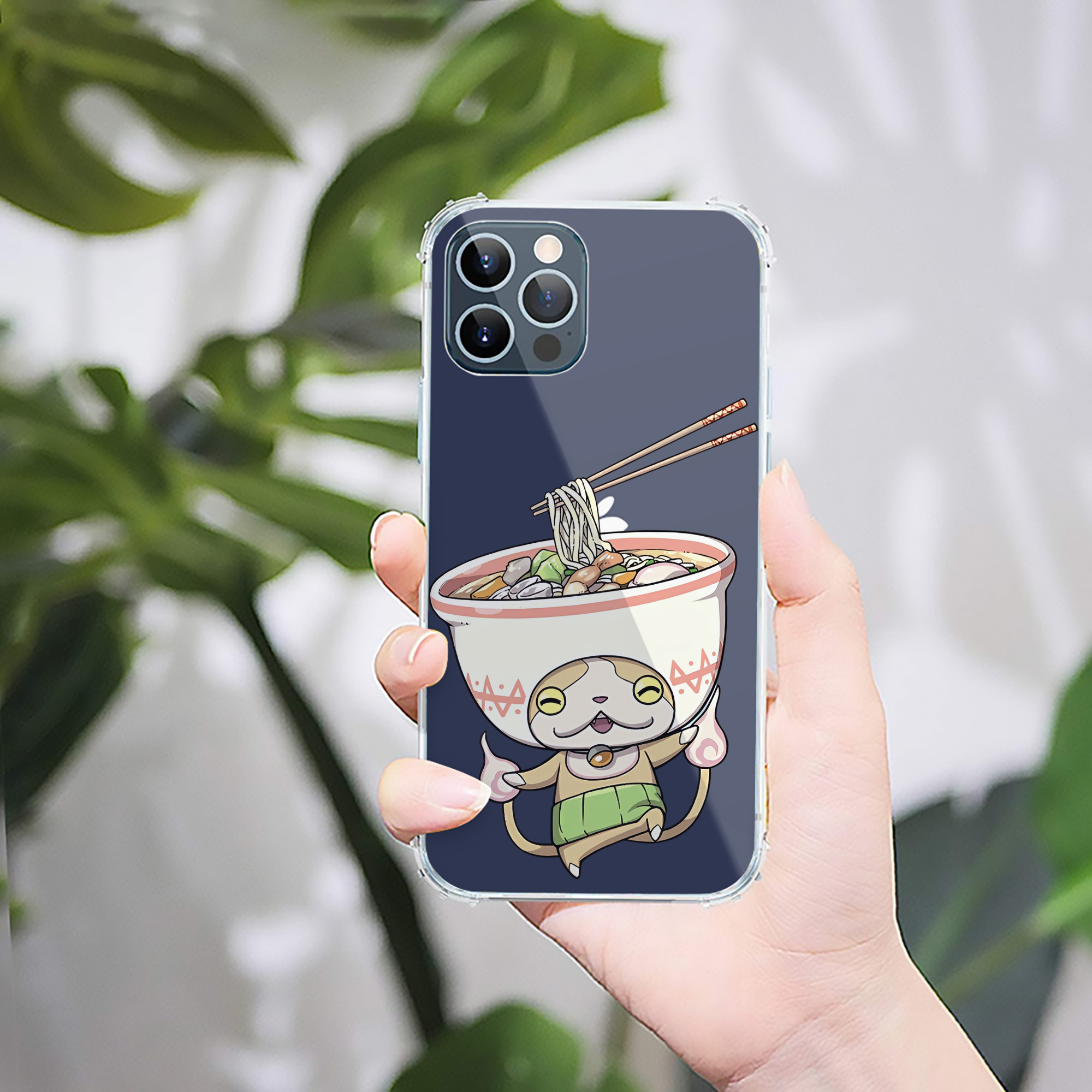 （画像用） 妖怪ウォッチ Yo-kai Watch 【iPhone 12シリーズ対応】透明スマホケース（クリアソフトケース）